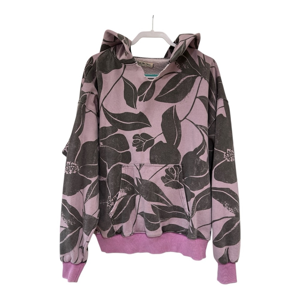 We The Free It's A Vibe Printed Hoodie - The Grape Combo - Picture 4 of 5